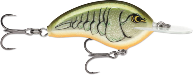 Rapala Rapala OG Deep Tiny 07 5/16 oz 7' Depth Two #5 Treble Hooks Rootbeer Crawdad