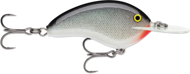 Rapala Rapala OG Deep Tiny 07 5/16 oz 7' Depth Two #5 Treble Hooks Silver