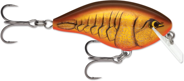 Rapala Rapala OG Rocco 05 3/8 oz Running Depth 5' #4 Treble Hooks Dark Brown Crawdad