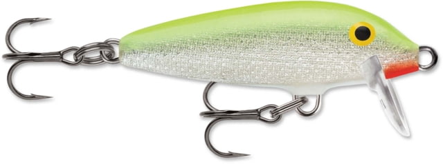 Rapala Original Floater 03 Lure Silver Fluorescent Chartreuse