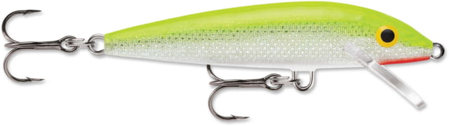 Rapala Rapala Original Floater 07 Lure Silver Fluorescent Chartreuse