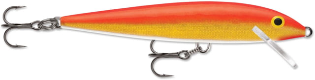 Rapala Rapala Original Floater 09 Lure Gold Fluorescent Red