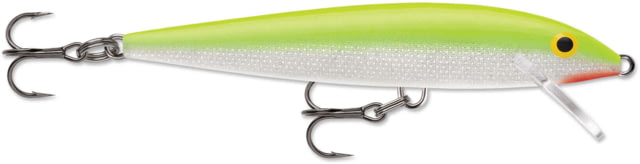 Rapala Rapala Original Floater 09 Lure Silver Fluorescent Chartreuse