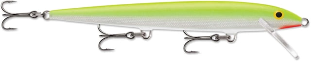 Rapala Original Floater 18 Lure Silver Fluorescent Chartreuse