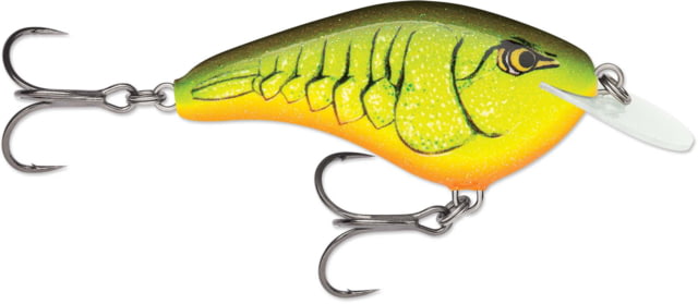 Rapala Rapala Ott's Garage Slim 06 Lure Chartreuse Rootbeer Crawdad
