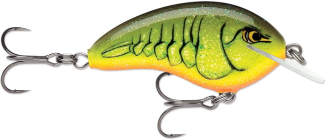 Rapala Rapala Ott's Garage Tiny 04 Lure Chartreuse Rootbeer Crawdad