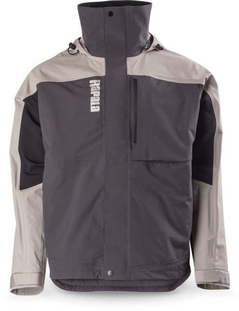 Rapala Rain Pro Jacket Grey Black Medium