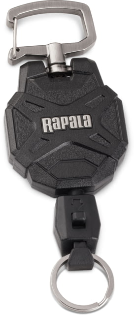 Rapala Retractable Laynard 36in Cord Length 10 oz Hang Weight Capacity 360 Degree Rotating Carabiner Clip Quick Release