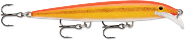 Rapala Scatter Rap Minnow Hard Bait 4-3/8in 3/16oz Gold Fluorescent Red