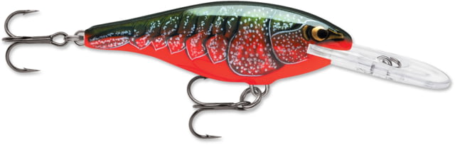 Rapala Shad Rap Crankbait 1 1/2in 1/8 oz Floating Red Crawdad