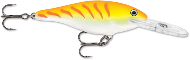Rapala Shad Rap Crankbait 2in 3/16oz Orange Tiger UV