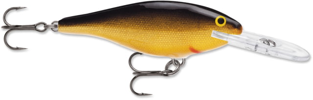 Rapala Rapala Shad Rap Crankbait 2 1/2in 1/4 oz Floating Gold