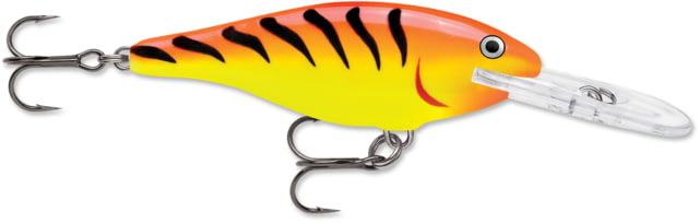 Rapala Shad Rap Crankbait 2 1/2in 1/4 oz Floating Hot Tiger