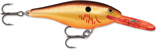 Rapala Rapala Shad Rap Crankbait 2 3/4in 5/16 oz Floating Bleeding Copper Flash