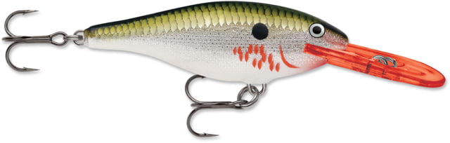 Rapala Shad Rap Crankbait 2 3/4in 5/16 oz Floating Bleeding Olive Flash