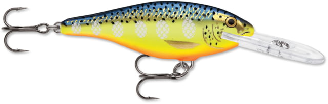 Rapala Rapala Shad Rap Crankbait 2 3/4in 1/4 oz Floating Hot Steel
