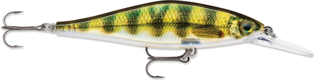 Rapala Shadow Rap Shad Deep 09 5-6Ft 2 #6 Hooks Live Perch 3-1/2in 3/8oz