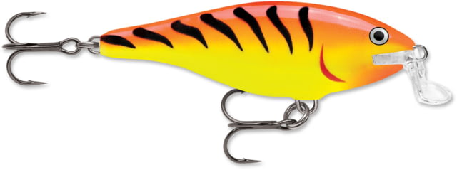 Rapala Shallow Shad Rap Crankbait 2 3/4in 1/4 oz Floating Hot Tiger