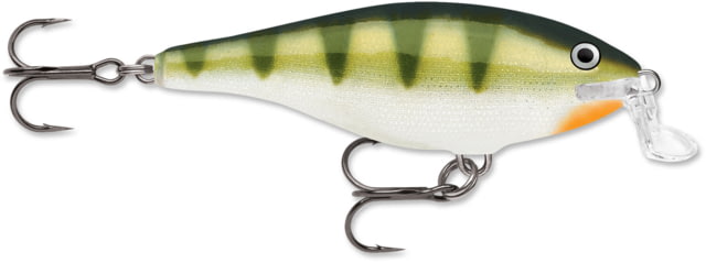 Rapala Shallow Shad Rap Crankbait 2 3/4in 1/4 oz Floating Yellow Perch