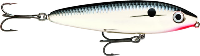 Rapala Skitter Walk Topwater Hard Bait 3-1/8in 7/16oz Chrome
