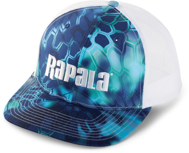 Rapala Trucker Cap Kryptek Pontus/White Mesh Center Logo