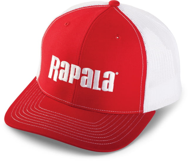 Rapala Trucker Cap Red/White Mesh Center Logo