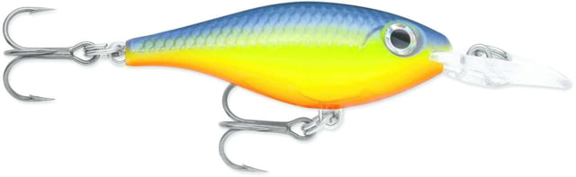 Rapala Ultra Light Shad Crankbait 1 1/2in 1/8 oz Floating Hot Steel