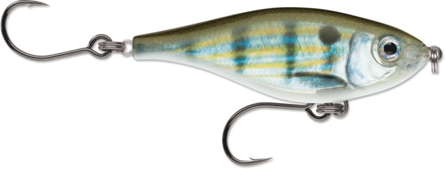 Rapala X-Rap Twitchin' Mullet 06 Lure 2-1/2in 5/16 oz 1-2 Feet Running Depth 2 1 Inline Single Hooks Pinfish