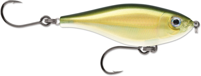 Rapala X-Rap Twitchin' Mullet Hard Bait 3-1/8in 7/16oz Gold Olive