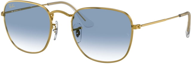 Ray-Ban RB3857 Frank Sunglasses Legend Gold Clear Gradient Blue 51