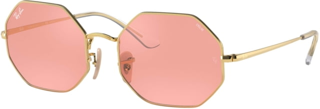 Ray-Ban Octagon  Sunglasses Arista Photo Pink Mirror Grey 54