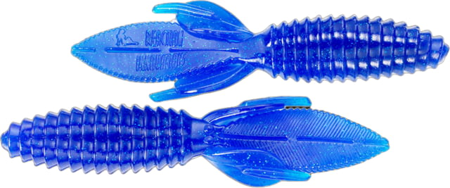 Reaction Innovations Smallie Beaver Creature Bait 10 0.5in Backwater Blue
