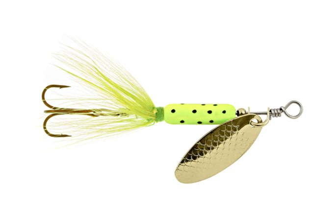 Ready 2 Fish Spinners 1/161/8 Chartreuse Dot