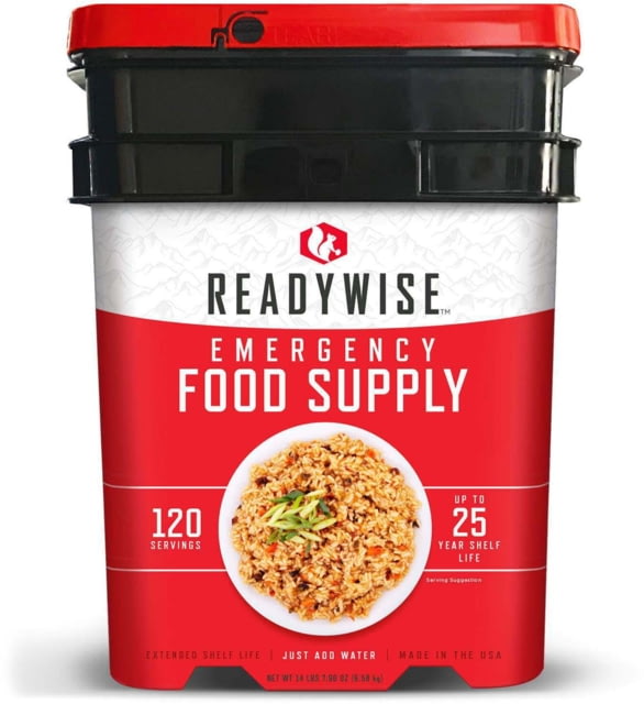 ReadyWise Emergency Food Supply 120 Servings RW10-120