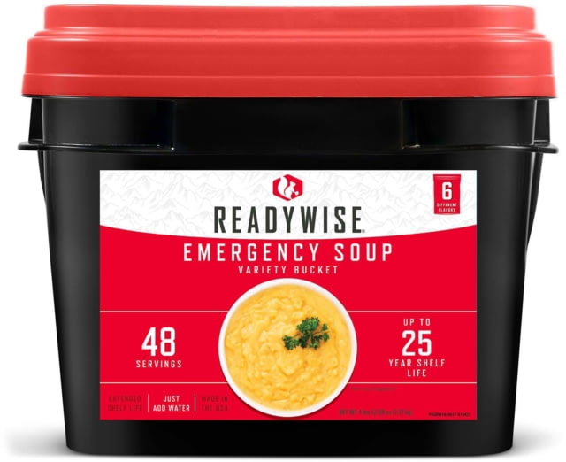 ReadyWise Emergency Soup Bucket 48 Servings