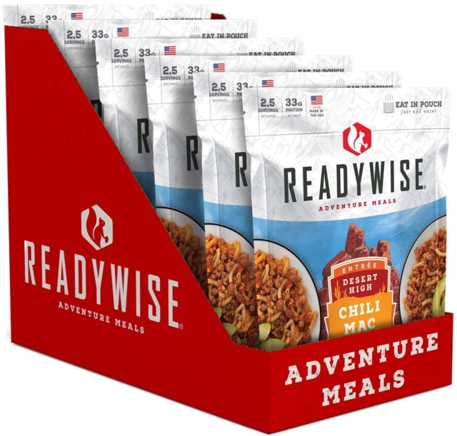 ReadyWise Desert High Chili Mac with Beef 6 Pack