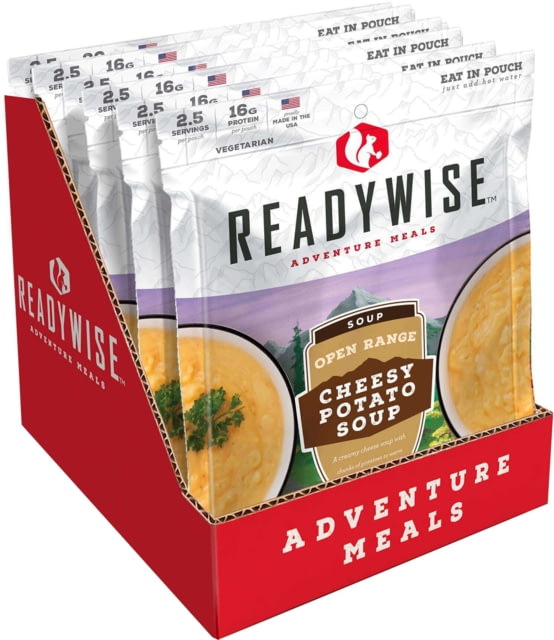 ReadyWise Open Range Cheesy Potato Soup 6 Pack