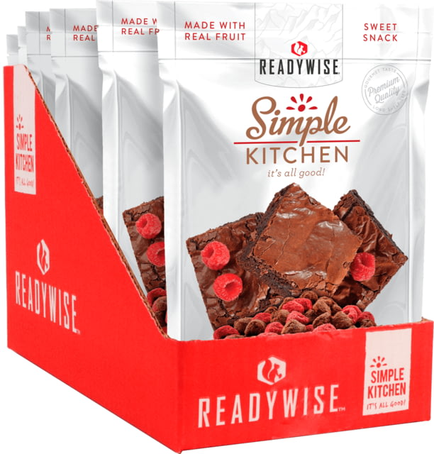 ReadyWise Simple Kitchen Raspberries & Brownie Bites 6 Pack
