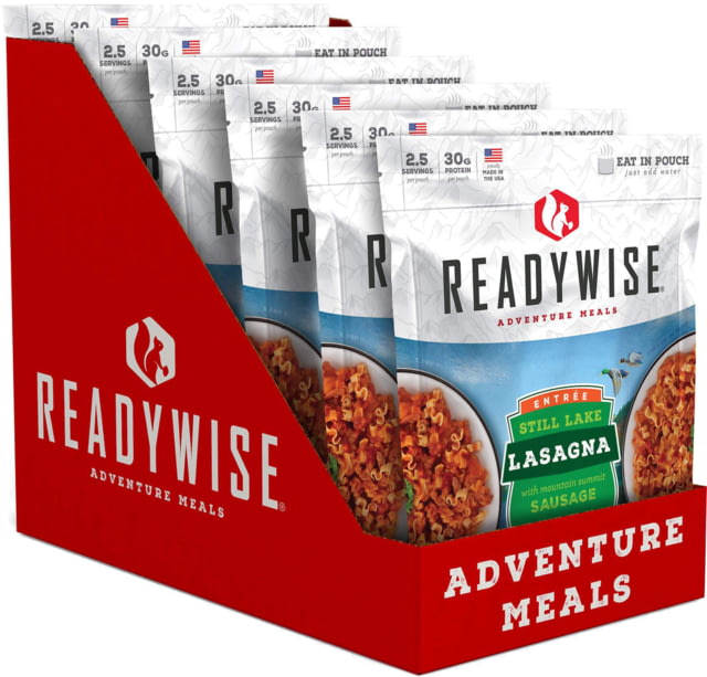 ReadyWise Still Lake Lasagna with Sausage 6 Pack