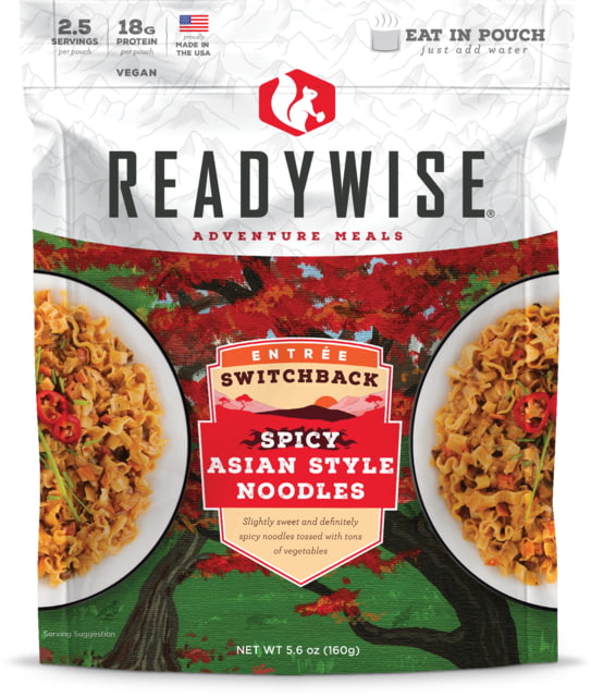 ReadyWise Switchback Spicy Asian Style Noodles 6 Pack
