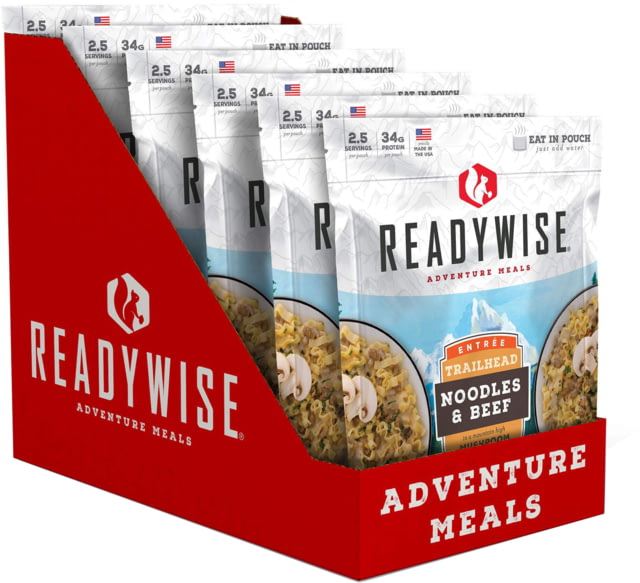 ReadyWise Trailhead Noodles & Beef 6 Pack