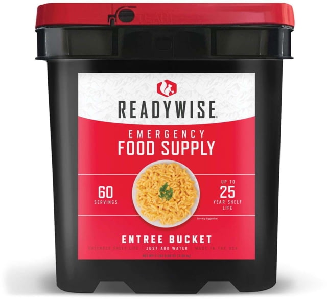 ReadyWise Entree Bucket 60 Serving Black RW10-160