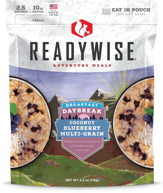 ReadyWise Coco Blueberry Multigrain pouch