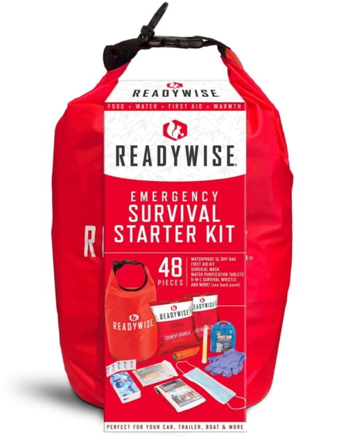 ReadyWise Emergency Survival Starter Kit 48 Pieces