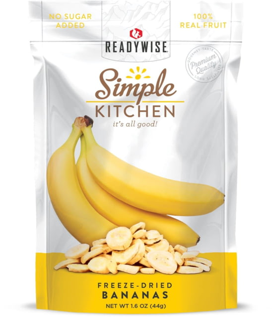 Readywise ReadyWise Freeze-Dried Bananas 6 Pack