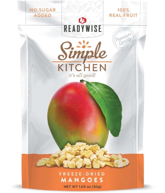 ReadyWise Freeze-Dried Mango Single Pouch