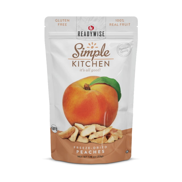 Readywise ReadyWise Freeze-Dried Peaches 6 Pack