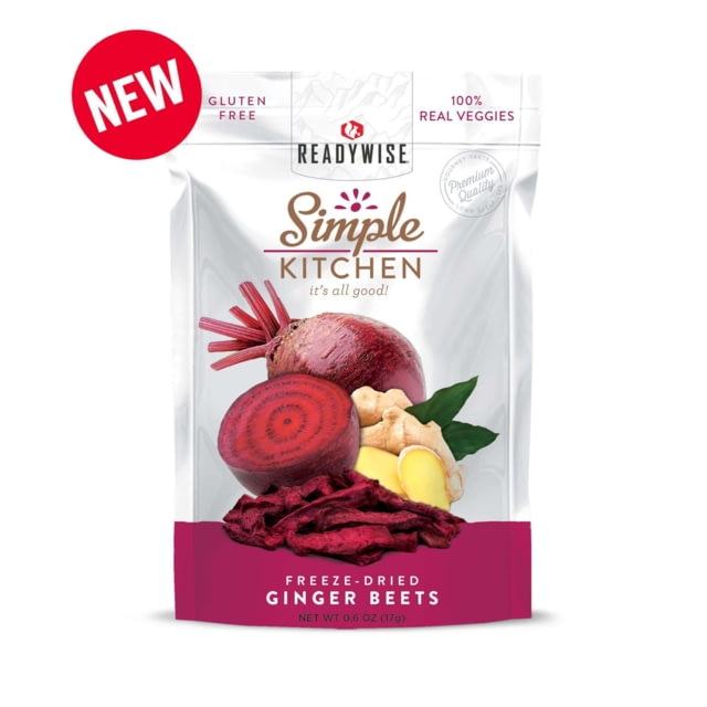 ReadyWise Simple Kitchen Ginger Beets Single Pouch