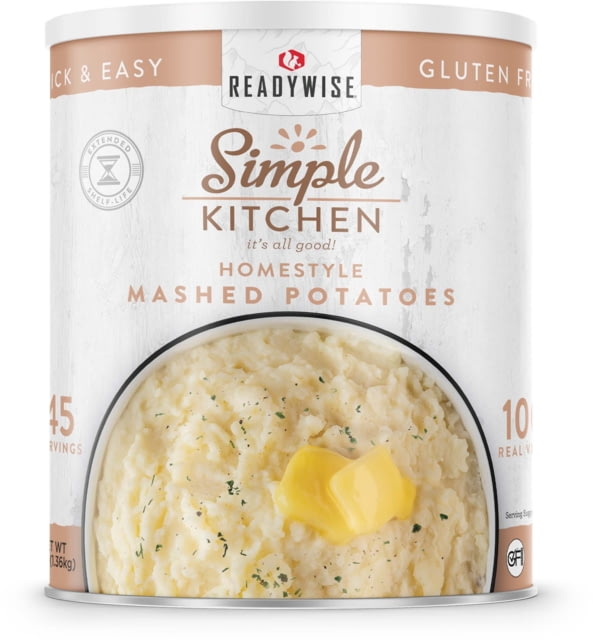 ReadyWise Simple Kitchen Mashed Potatoes - 45 Serving Can White