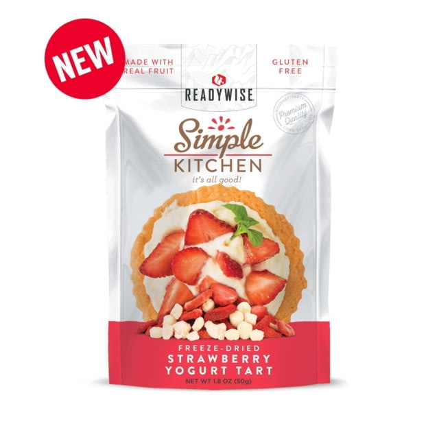 ReadyWise Simple Kitchen Strawberry Yogurt Tart Single Pouch